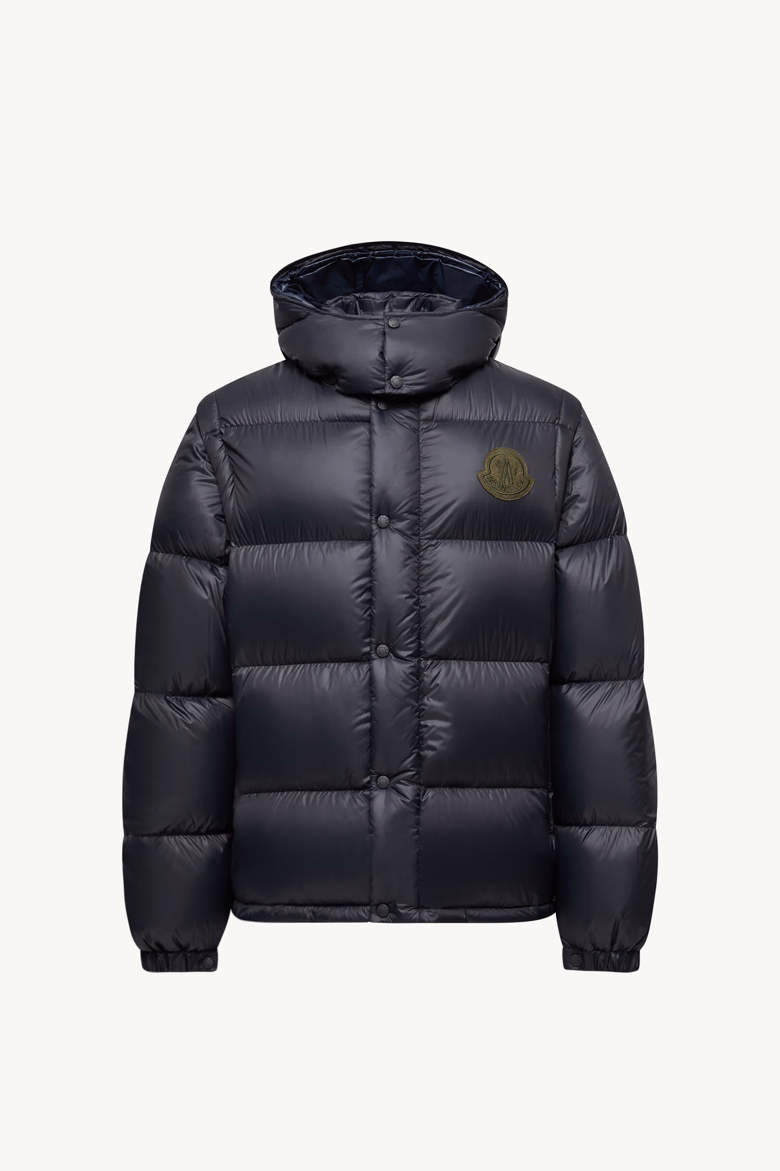 Cyclone 2-in-1 Hooded Short Down Jacket Men Dark Blue Moncler 2